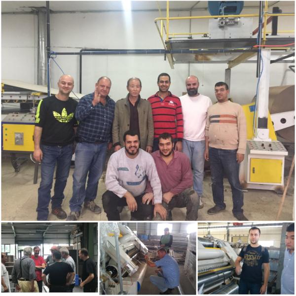 Second Hand 3 Ply Corrugated Carton Production Line Machine For Box