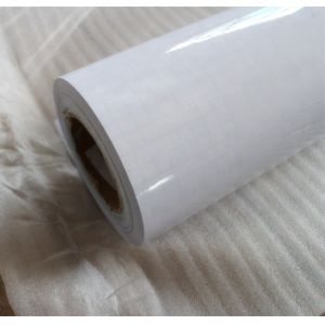 China Ov1001 Self Adhesive Clear Vinyl Film , Digital Printing Adhesive Backed Vinyl Sheets on sale