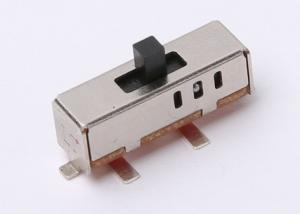 China SMD PCB Soldering SPDT Slide Switch 1 Pole 3 Position SS13D27 wholesale