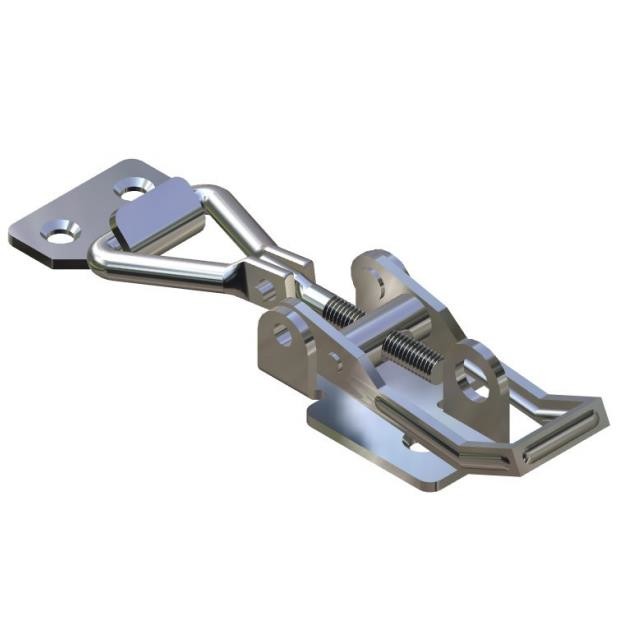 Small Polished Adjustable Toggle Latch Wear Proof With Safety Catch