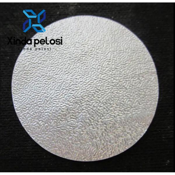Heat Seal Aluminum Foil Lids For Yogurt Liners Packaging Color Round Shape In CUPS