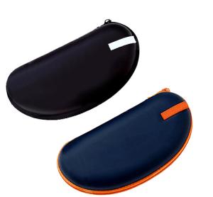 China 2025 fashionable zipper pu leather sunglasses case cover wholesale