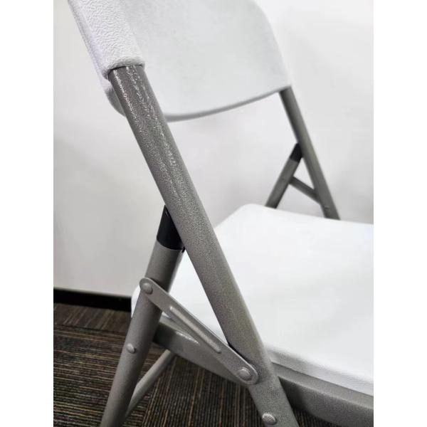6ft 8ft Plastic Folding Table And Chairs Rectangular 10 People White Plastic Table Chairs