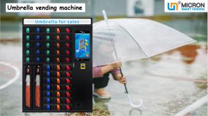 China 270 Umbrella Vending Machine For Metro Station Bus Station Micron Smart Vending Machine wholesale