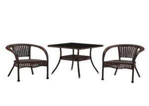 China Outdoor Rope Rattan Sofa Set Garden Dining Patio Furniture on sale