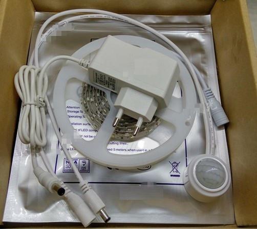 Quality PIR Human Motion Sensor LED Strip Light Kit with Daylight Sensor Double Heads Single Head available for sale