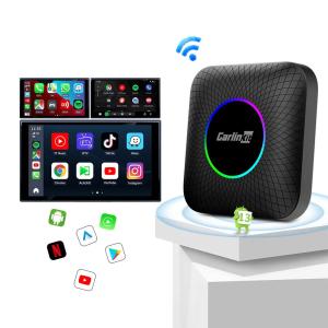 China CPC200 Tbox Ambient Wireless Adapeter Carplay &amp; Android Box Usb 4G 64Gb Up To 512Gb Android 13 SM6225 Ai Tv Box Dongle Youtube Netflix wholesale