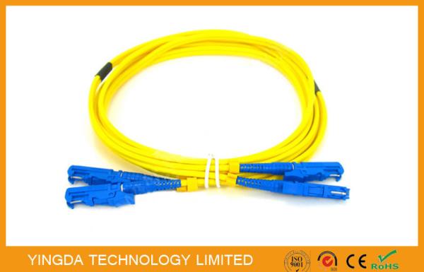 Quality R&M E2000 / UPC Fiber Optic Patch Cord Pigtail Single Mode Duplex 9 / 125um for sale
