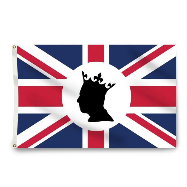 High Quality 3x5ft King Charles Flag UK King Charles III Coronation 2023