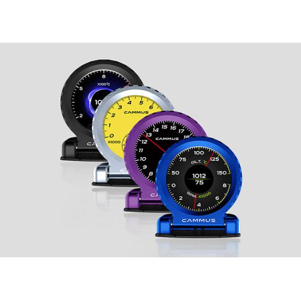 Multi Function OBD2 Digital Gauge Display Aluminum Alloy Auto Gauge Rpm Meter