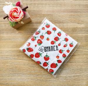 China Coffee Napkin Tissue Paper With Logo Paper Restaurant 15-25 Gsm/M2 Virgin Pulp wholesale
