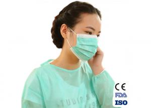 China Easy Removal Disposable Protective Suit Long Sleeve ISO13485 Approved wholesale