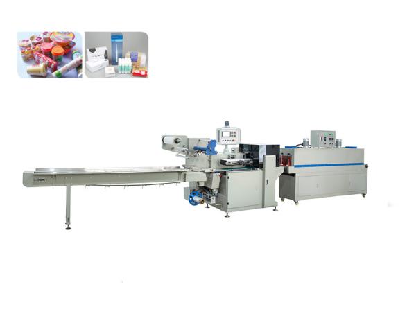 High Speed Heat Shrink Packaging Equipment , Automatic Shrink Wrapper Reciprocat