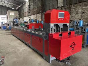 100mm Punching Stroke Hydraulic Tube Punching Machine For Carbon Steel CNC Tube Punching Equipment