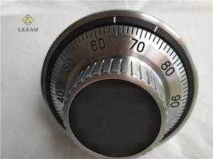 Deposit Box Safe Lock Dial Durable , Lock Replacement Parts 4-M6 Screws Fastened