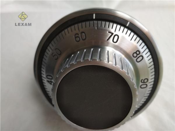 Quality Deposit Box Safe Lock Dial Durable , Lock Replacement Parts 4-M6 Screws Fastened for sale