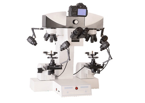 12V 50W 2X 240X Forensic Comparison Microscope Trinocular Digital Camera