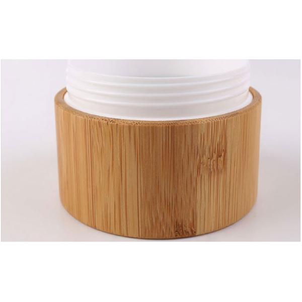 Bamboo Plastic Cosmetic Cream Jar Eco Friendly 15ML 20ML 50ML
