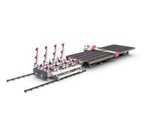 2600*2000 CNC Glass Cutting Machine With Breaking Table And Loading Table
