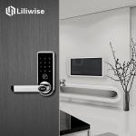 Keyless Keypad Door Lock , Password Card App Bluetooth Digital Lock For Home