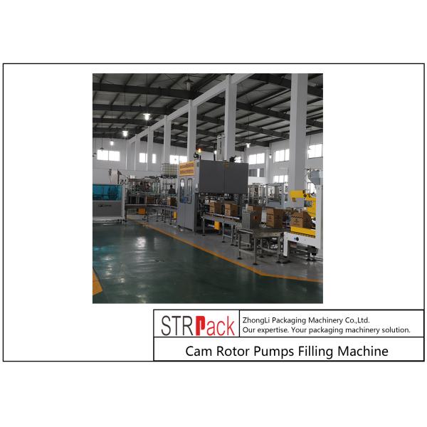 PLC Touch Screen Control Case Packer Machine Pick And Place Type