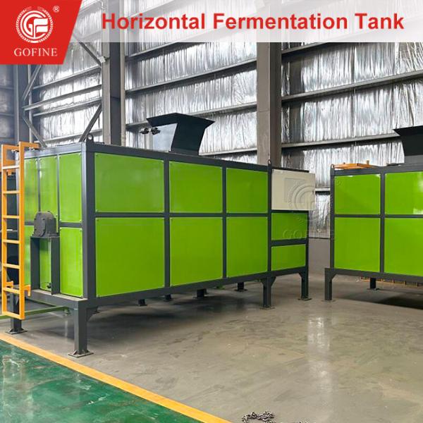 Quality Manure High Temperature Aerobic Fermentation Reactor Small Occupy Space for sale