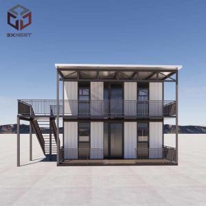 Expandable Flat Pack Folding House Container Homes Double Layer