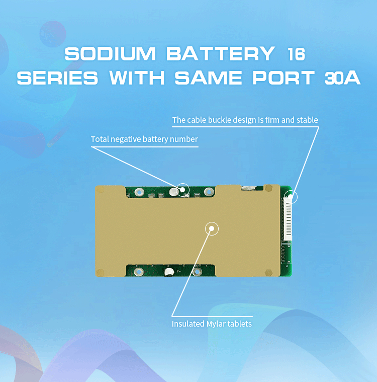 54v 70a Lithium Ion Battery Pack BMS 10S-17S With Balance Function For E Two Wheeler