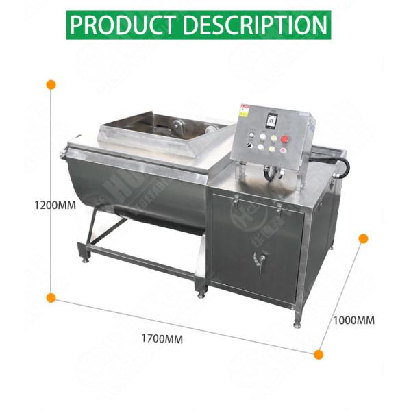 CE ISO Certificated Vegetable And Fruit Washing Machine 150KG