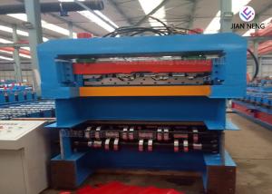 380V IBR Sheet Metal Roofing Machine PPGI Material Single / Double Layer Machine