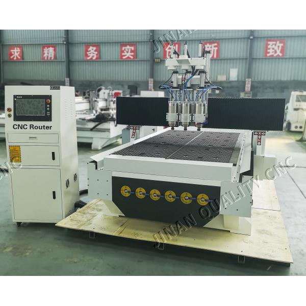 The Best 3 Spindles Simple ATC Wood CNC Router Machine For Woodworking 4x8