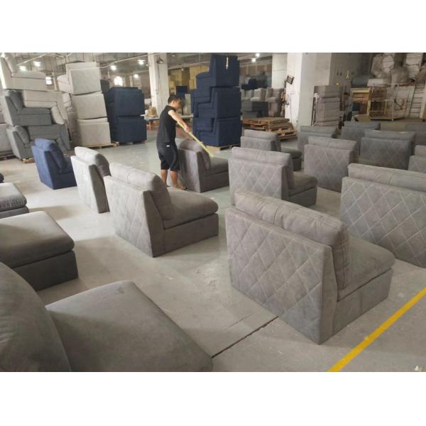 Fabric Modern Folding Sofa Bed Abrasion Resistant Adjustable