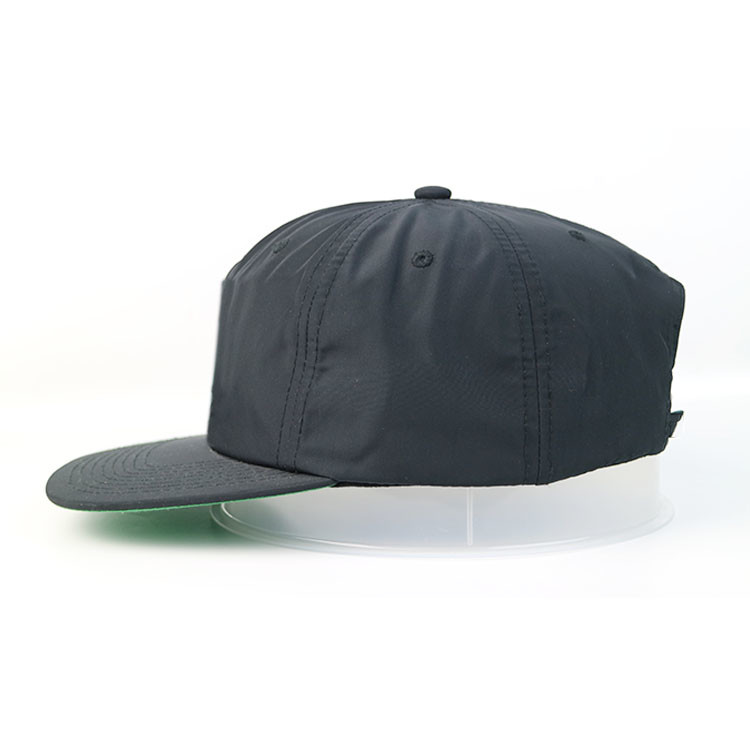 ACE New design Black Flat bill 5panel Customized printing logo hip hop snapback Hats Caps