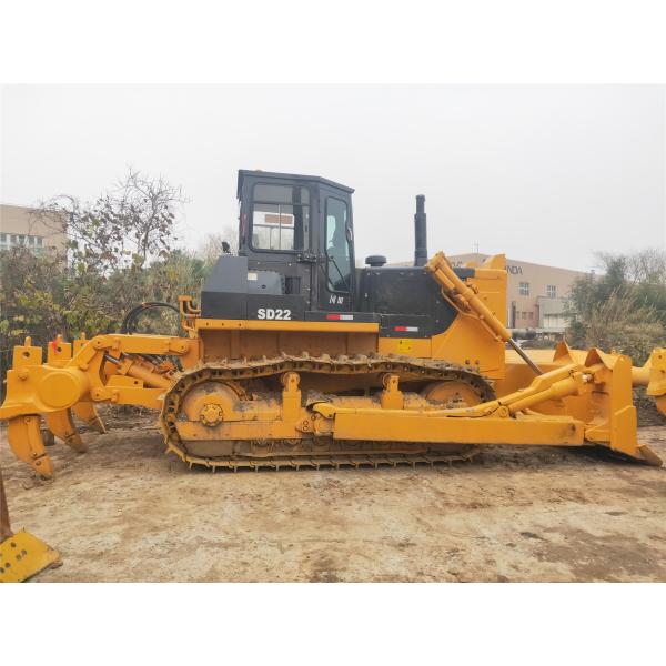 162kw Second Hand Dozer Bulldozer Shantui SD22 For Engineering with 6.4m3 bucket