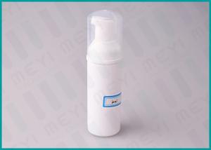 60 ML White Solid Color PET Foam Soap Pump Bottle For Hand Wash Liquid