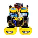 3D Video Outrun Racing Car Game Machine With Coin Operated Playing Attractive