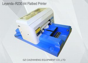 China Auto Desktop Small Format Uv Flatbed Printer , Multi - Purpose Flat Printing Machine wholesale