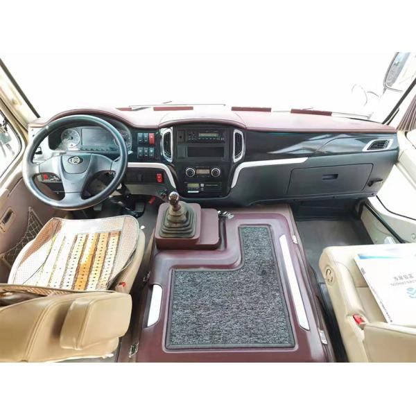 Golden Dragon Used LHD Vans Diesel AC Used Small Buses 19 Seats