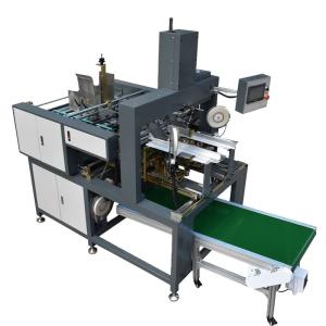 China Automatic Edge Mounting Machine for rigid boxes with High-Speed 60-90pcs/min wholesale