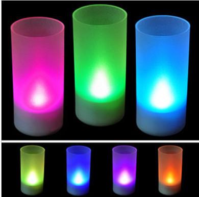 Quality Blowing, shaking or voice control Shadow LED candle light for sale
