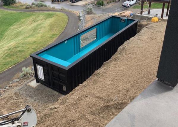 Quality Topshaw Modern Design Customized Inground Sea Container Pools/Swimming Pool Container for sale for sale