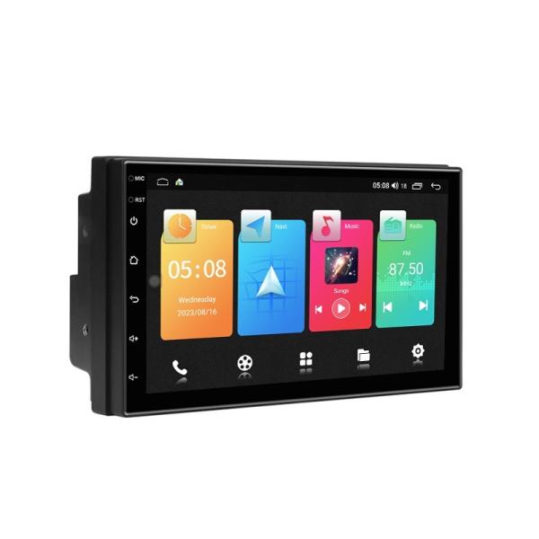 Quality Universal Placement 7 Inch Touch Screen Car DVD Player with BT Wifi and GPS Navigation for sale