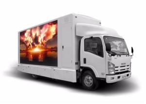 China P10mm Movable Truck Mobile Led Display / Outdoor Mobile Led Screen Hire Customized Size on sale