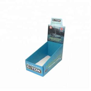 China Retail Counter Top Custom Cardboard Display Boxes Using Recycled Material wholesale