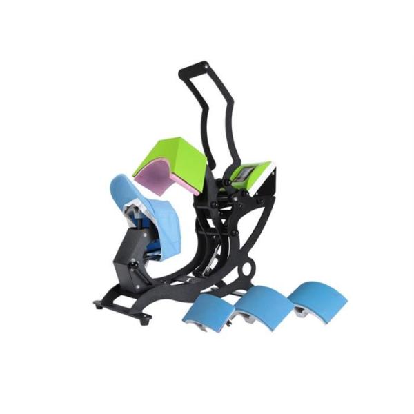 Sublimation 500W Heat Transfer Press Machine Cap Heat Press