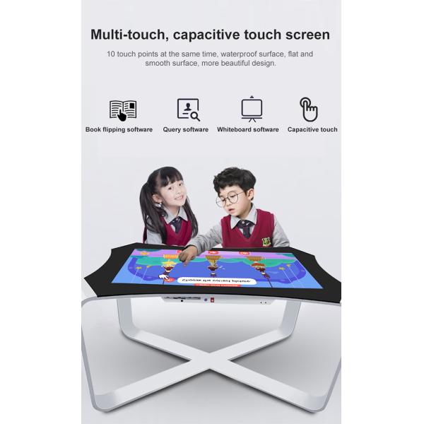 ZXTLCD 43 Inch HD smart interactive touch table multitouch coffee table computer for sale