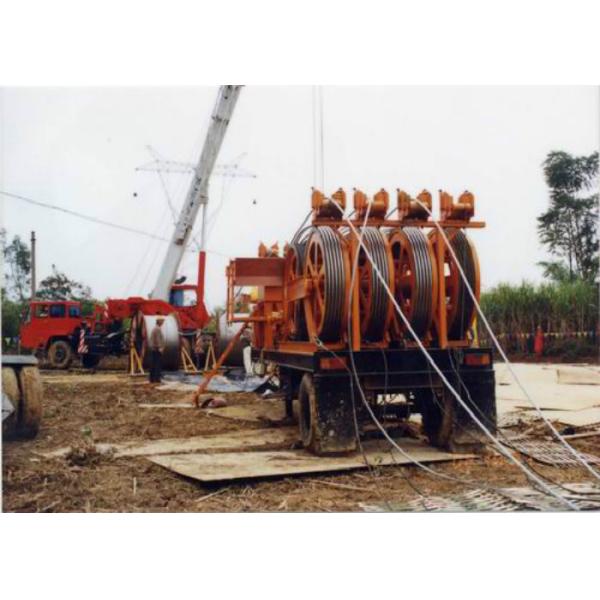 30KN Hydraulic Cable Tensioner Used For OPGW ADSS Transmission Project