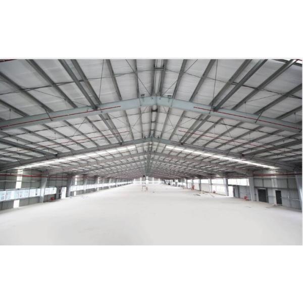 Large-Span Prefabricated Steel Structure Workshop for Industry/Factory
