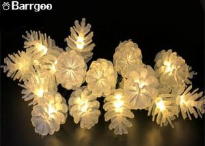 China Pinecone Battery Operated Outdoor String Lights , Hanging String Lights On Patio on sale