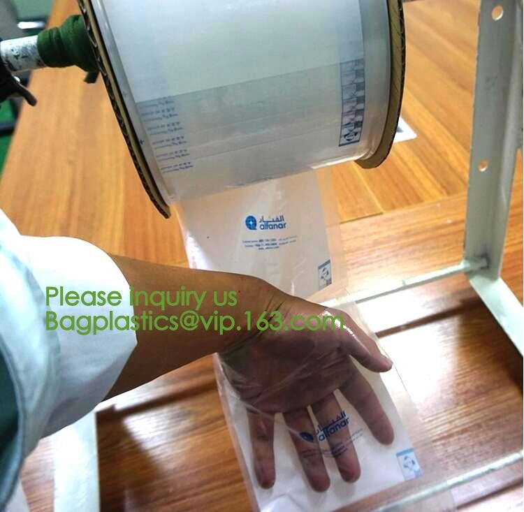 Clear LLDPE Easy Tearing Line Pre-Opened In Roll Bag,Factory Custom Autobag Preopened Polybag On A Roll